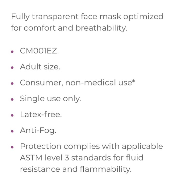 😷 ClearMask Multiple Masks - Picture 4 of 5